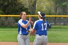 Softball vs Emerson 1  Wheaton College Softball vs Emerson in game 1 of a doubleheader. - Photo By: KEITH NORDSTROM : Wheaton, Softball